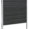 Kirkedal by TreeTops Komposithegn*Kirkedal galvaniseret hegn K1 startsæt 180 x 180 cm