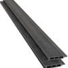 Kirkedal by TreeTops Komposithegn*Kirkedal hegnsprofil K1 sort 25 x 150 x 1800 mm