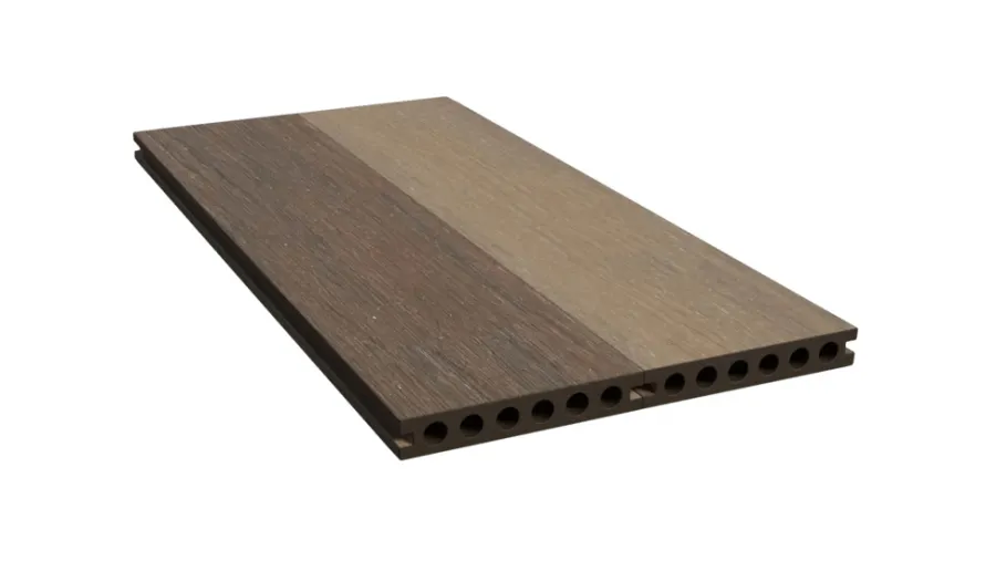 Kirkedal by TreeTops Terrassebrædder*Kirkedal Heimdal terrassebrædder komposit 22x130x4000 mm Oak/Hardwood