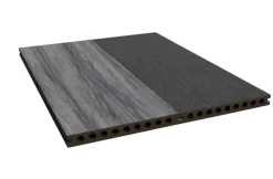 Kirkedal by TreeTops Terrassebrædder*Kirkedal Heimdal terrassebrædder komposit 22x200x6000 mm Black/Grey