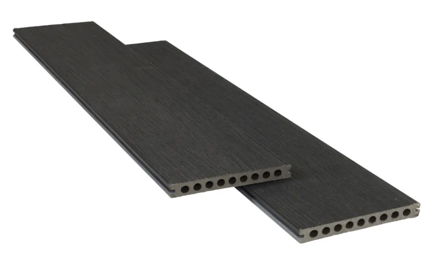 Kirkedal by TreeTops Terrassebrædder*Kirkedal Heimdal terrassebrædder komposit 22x200x6000 mm Black/Grey