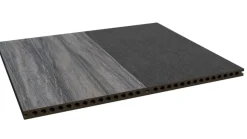Kirkedal by TreeTops Terrassebrædder*Kirkedal Heimdal terrassebrædder komposit 22x300x6000 mm Black/Grey