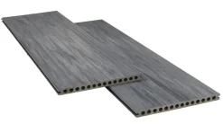 Kirkedal by TreeTops Terrassebrædder*Kirkedal Heimdal terrassebrædder komposit 22x300x6000 mm Black/Grey