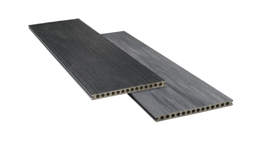 Kirkedal by TreeTops Terrassebrædder*Kirkedal Heimdal terrassebrædder komposit 22x300x6000 mm Black/Grey