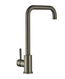 Køkkenarmatur*Køkkenarmatur m/kantet tud gunmetal