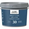 LUXI® Vægmaling*Køkken & Bad 30 vægmaling modehvid 4,5 liter -