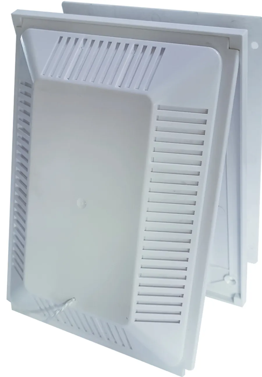 Klimair Ventilation*Klapventil 10 x 15 cm - hvid