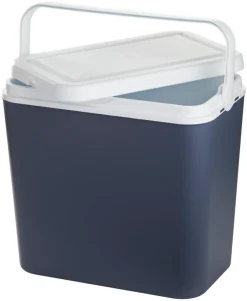 Sunlife® Sæsonafslutning|Campingudstyr*Køleboks 24 liter Monaco - Grå/hvid