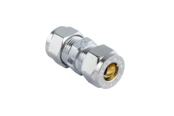 Vvs-Artikler*Klemmeringskobling 10 mm krom