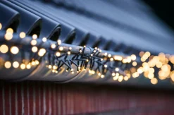 Stemning® Dekorativ Belysning - Udendørs*Klyngelys Basis 192 LED m/blink varm hvid 4 meter
