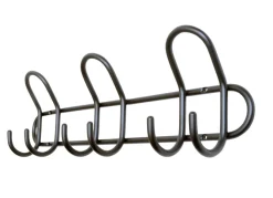 HOME it Knager & Knagerækker*Knagerække P-3 sort 40 cm