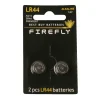 Firefly Knapcellebatterier*Knapcellebatteri 2-pk. LR44 -