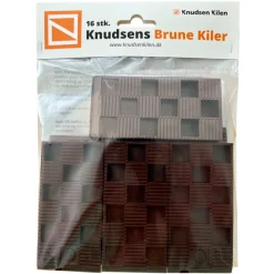 Knudsen Kilen Kiler*kile - 16 stk. Brun