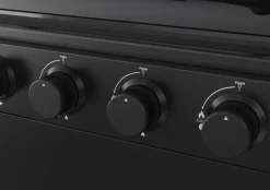 Grillexpert® Kulgrill & Briketter|Gasgrill*Kombigrill til gas og kul - Sort