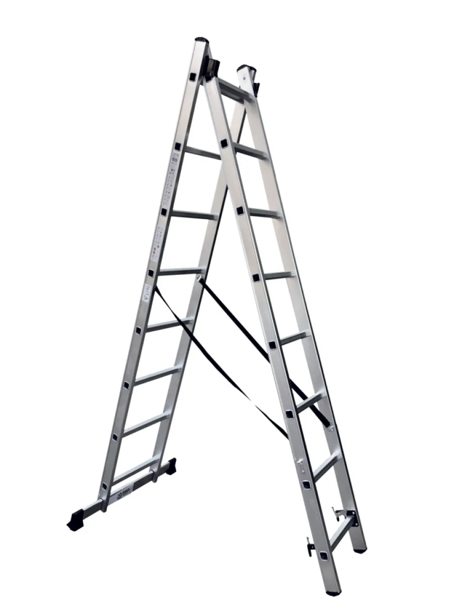 Silkeborg Stigefabrik Stiger*Kombistige i aluminium 3,6 meter -
