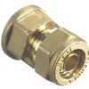 Fittings Til Rør*Kompressionsmuffe til PEX 15 mm x 1/2"