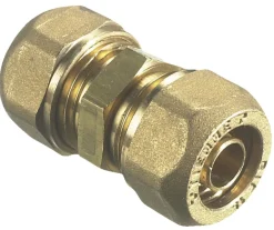 Fittings Til Rør*Kompressionsmuffe til PEX 15 x 15 mm