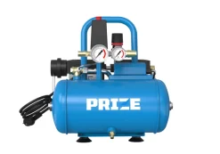 PRIZE® Kompressor*Kompressor støjsvag 0,75 hk og 6 liter tank - PRIZE