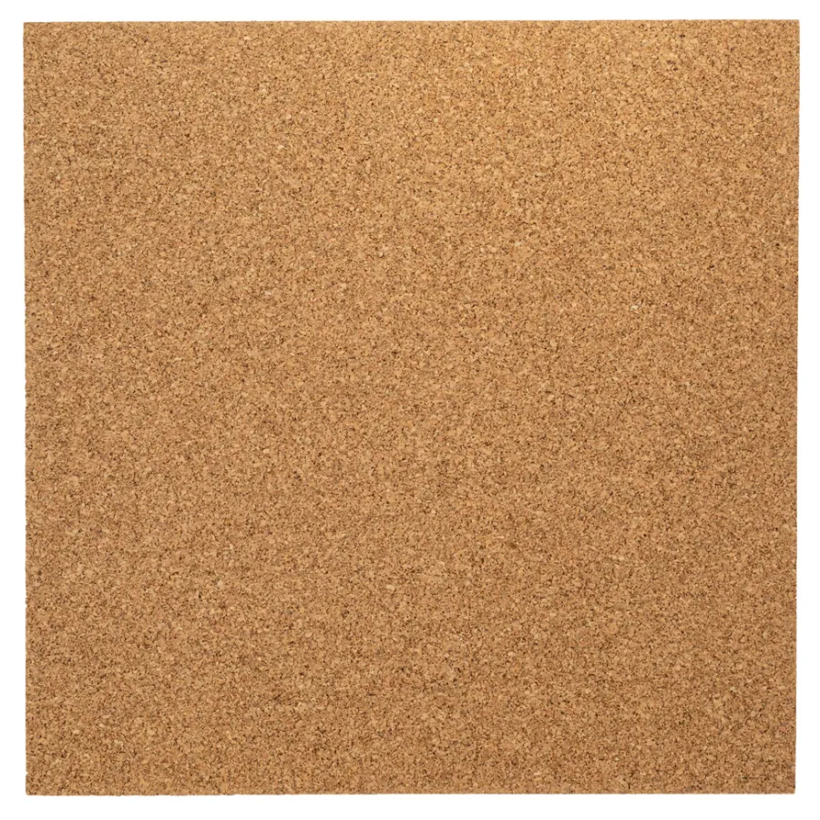 Akustikpaneler & Tilbehør|Loftbeklædning*Korkplade m/klæb 500 × 500 × 5 mm 4-pk.