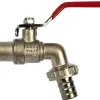 Haner & Ventiler*Kugleaftaphane 1/2" L-greb krom