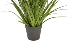 Sæsonafslutning|Kunstige Planter*Kunstgræs med margueritblomster 50 cm