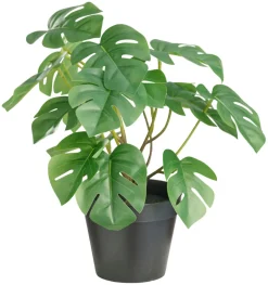 DAY Sæsonafslutning|Kunstige Planter*Kunstig monstera i potte H32 cm -