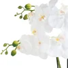 Sæsonafslutning|Kunstige Planter*Kunstig orkidé hvid 46 cm