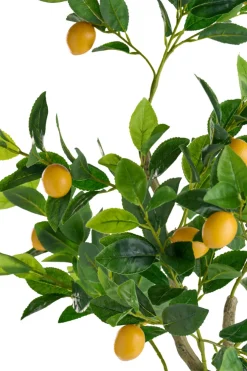 Sæsonafslutning|Kunstige Planter*Kunstigt citrontræ 120 cm
