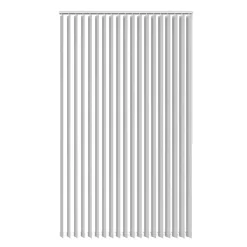Lamelgardiner*Lamelgardin 300 x 250 cm Hvid