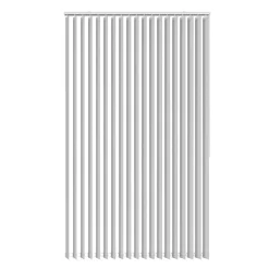 Lamelgardiner*Lamelgardin 100 x 250 cm Hvid