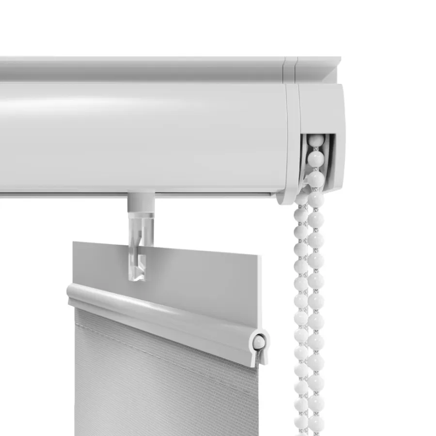 Lamelgardiner*Lamelgardin 200 x 250 cm Hvid