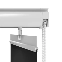 Lamelgardiner*Lamelgardin 150 x 250 cm Sort