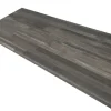 Bordplader*Laminatbordplade sort/grå træ 28 mm x 61 x 300 cm