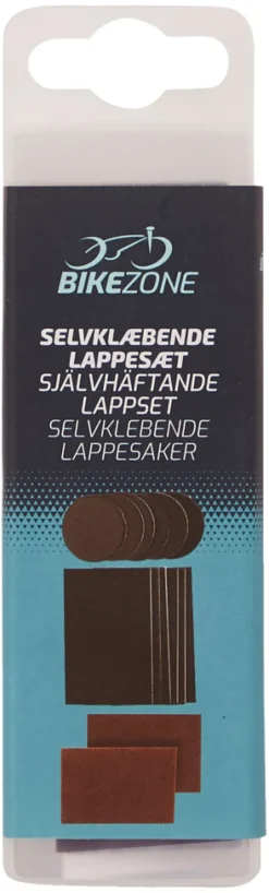 BikeZone® Cykelreparation & Lappegrej*Lappesæt selvklæbende -