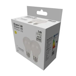 Led-Pærer*LED-filamentpære 1,8 W E27 2-pk.