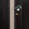 FibroTech Led-Bånd*LED-lysskinne til akustikpanel sort 1 meter 4-pk.