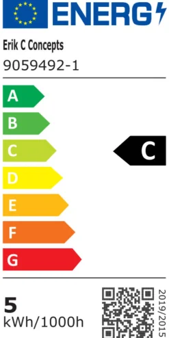 Led-Pærer*LED-pære standard 4,9 W E27 2-pk.