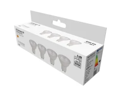 Led-Pærer*LED-spotpære GU10 5 W LED SMD 4-pk.