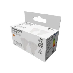 Led-Pærer*LED-spotpære 5 W GU10 dæmpbar 2-pk.
