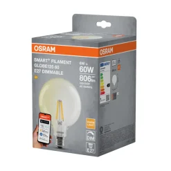 LEDVANCE Led-Pærer|Smart Pærer*SMART+ globe klar E27 6 W