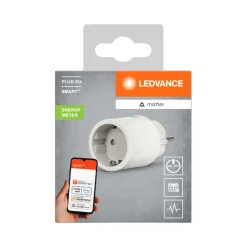 LEDVANCE Stikdåser|Smart Stik & Sensorer*SMART+ Plug EU energimåler Hvid