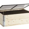 Garden® Planteborde & Højbede*Låg til højbedsramme sort 120 x 80 cm -