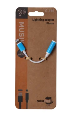 PhoneFood Kabler & Adaptere*Lightning til mini jack adapterkabel