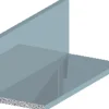 Profillister*Listeprofil alu 25 x 25 x 2000 mm
