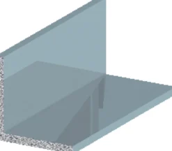 Profillister*Listeprofil alu 25 x 25 x 2000 mm