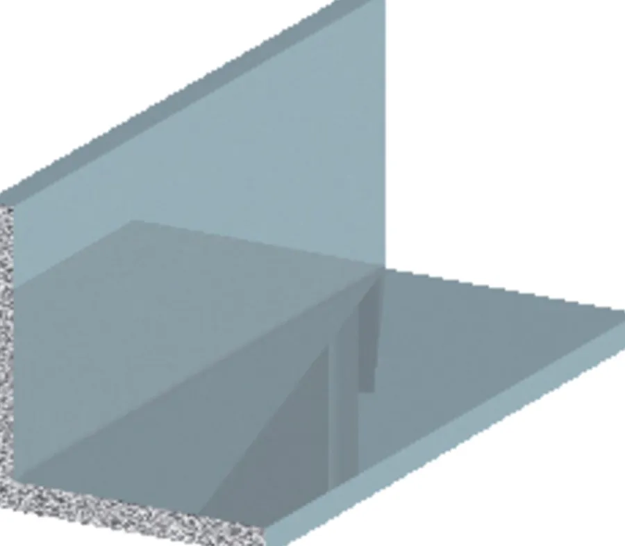 Profillister*Listeprofil alu 25 x 25 x 2000 mm