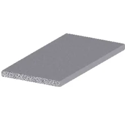 Profillister*Listeprofil flad alu 2 x 15 x 1000 mm