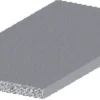 Profillister*Listeprofil flad alu 2 x 25 x 1000 mm