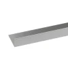 Profillister*Listeprofil sølv 10 x 15 x 1000 mm