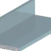 Profillister*Listeprofil sølv 10 x 15 x 2000 mm